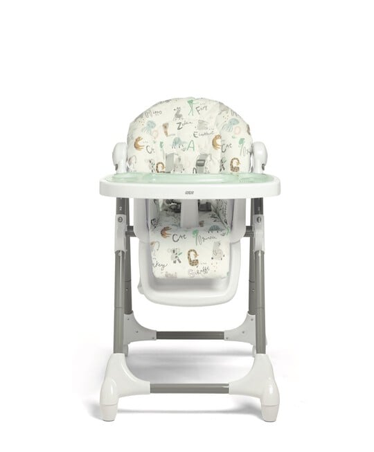 Baby Snug Navy with Snax Highchair Animal Alphabet image number 4